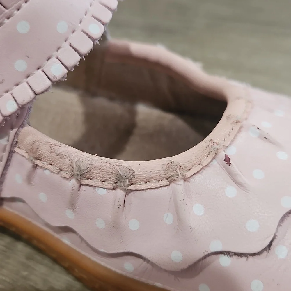 Ruche Mary Jane shoes by the brand Livie & Luca size kid's 12